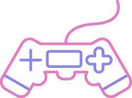 Video Game Linear Two Colour Icon vector