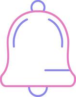 Notification Linear Two Colour Icon vector