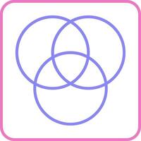 Diagram Linear Two Colour Icon vector