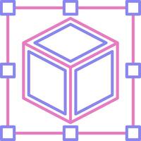 Scale Linear Two Colour Icon vector