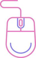 Mouse Linear Two Colour Icon vector
