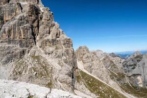 panorámico ver de famoso dolomitas montaña picos, brenta. trentino, Italia foto