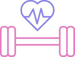 linear two color icon vector