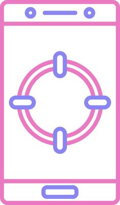 linear two color icon