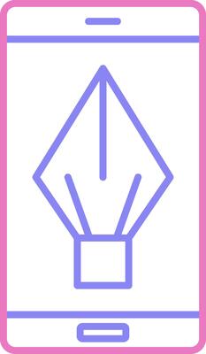 linear two color icon