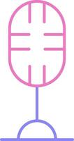 linear two color icon vector