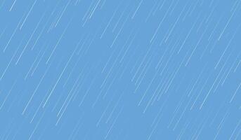 Rain blue background. Water drops rainfall vector pattern