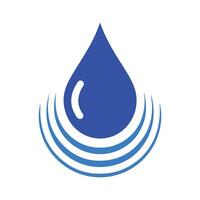 water drops logo template, water drops logo elements, water drops logo vector illustration