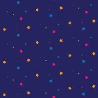 Pattern seamless background with stars vector