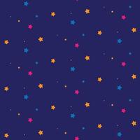 Pattern seamless background with stars vector