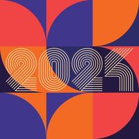 Vector Design Pattern Backgrounds with Retro colors