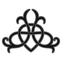 Vector Celtic Ornament on a White Background