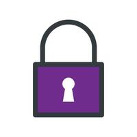 Padlock icon vector design templates simple and modern