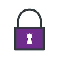 Padlock icon vector design templates simple and modern