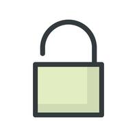 Padlock icon vector design templates simple and modern