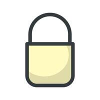 Padlock icon vector design templates simple and modern