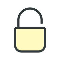 Padlock icon vector design templates simple and modern