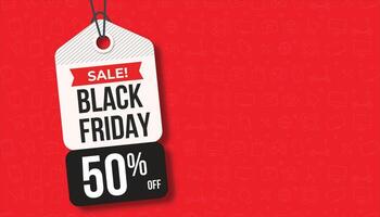 Black Friday background with sale advertising style On elegant Background vector