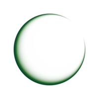 groen cirkel schaduw kader png