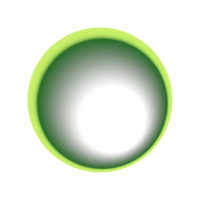 vert cercle ombre Cadre png