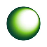 verde círculo sombra quadro, Armação png
