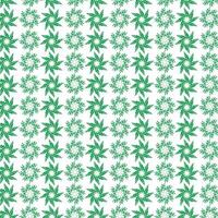 hand draw floral seamless pattern of green leaves Spring Blossom Vector Design on a white background