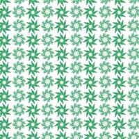 hand draw floral seamless pattern of green leaves Spring Blossom Vector Design on a white background