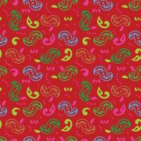 Ditzy floral motif tiny flowers, all over design. Print block for fabric vector