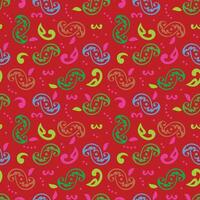 Ditzy floral motif tiny flowers, all over design. Print block for fabric vector