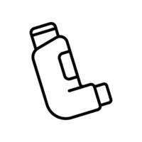 inhaler icon vector design template simple and clean