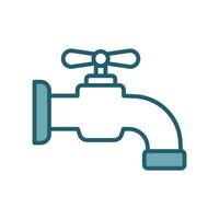 water tap icon vector design template simple and clean