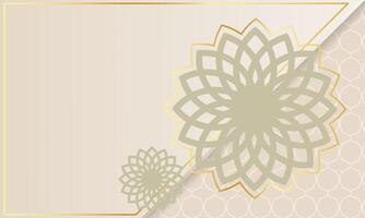 Ramadan Kareem concept background in white color vector