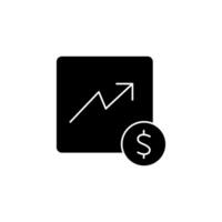 Stock concept line icon. Simple element illustration. Stock concept outline symbol design. vector