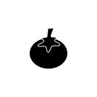 tomato concept line icon. Simple element illustration. tomato concept outline symbol design. vector