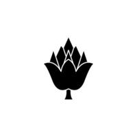 artichoke concept line icon. Simple element illustration. artichoke concept outline symbol design. vector