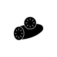 cucumber concept line icon. Simple element illustration. cucumber concept outline symbol design. vector