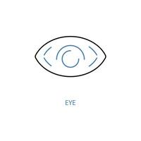 Eye icons set. Set of editable stroke icons.Vector set of Eye vector