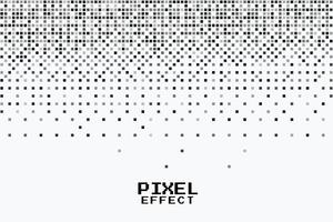 abstract pixilated dotted pattern background in retro style vector