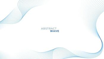 abstract curvy and smooth lines for business presentation vector