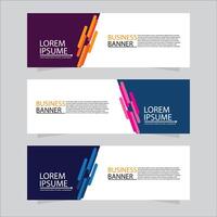 Vector abstract design web banner template. Web Design Elements - Header Design. Abstract geometric web banner template on grey background. modern banner.