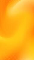 Gradient blurred background in shades of orange and yellow. Ideal for web banners, social media posts, or any design project that requires a calming backdrop vector