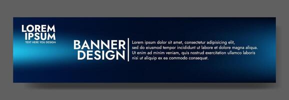 Abstract dark blue banner color with a unique wavy design. It is ideal for creating eye catching headers, promotional banners, and graphic elements with a modern and dynamic look. vector