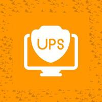 UPS vector icono