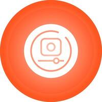 Video Record Circle Vector Icon
