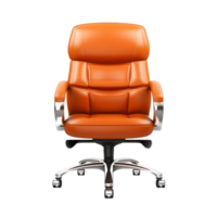 AI generated comfortable Office Chair on transparent background PNG image