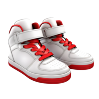 AI generated Boys Shoes on transparent background PNG image
