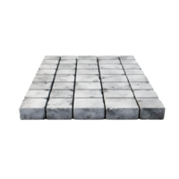 AI generated Concrete Pavers on transparent background PNG image