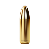 ai generiert Gewehr Kugel auf transparent Hintergrund png Bild