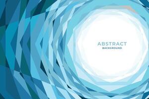 Abstract blue geometric shapes background Free Vector