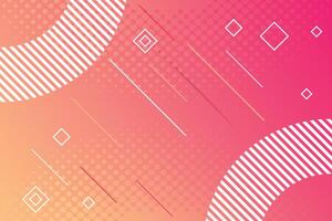 Modern fluid red gradient banner with curve shapes Free Vector